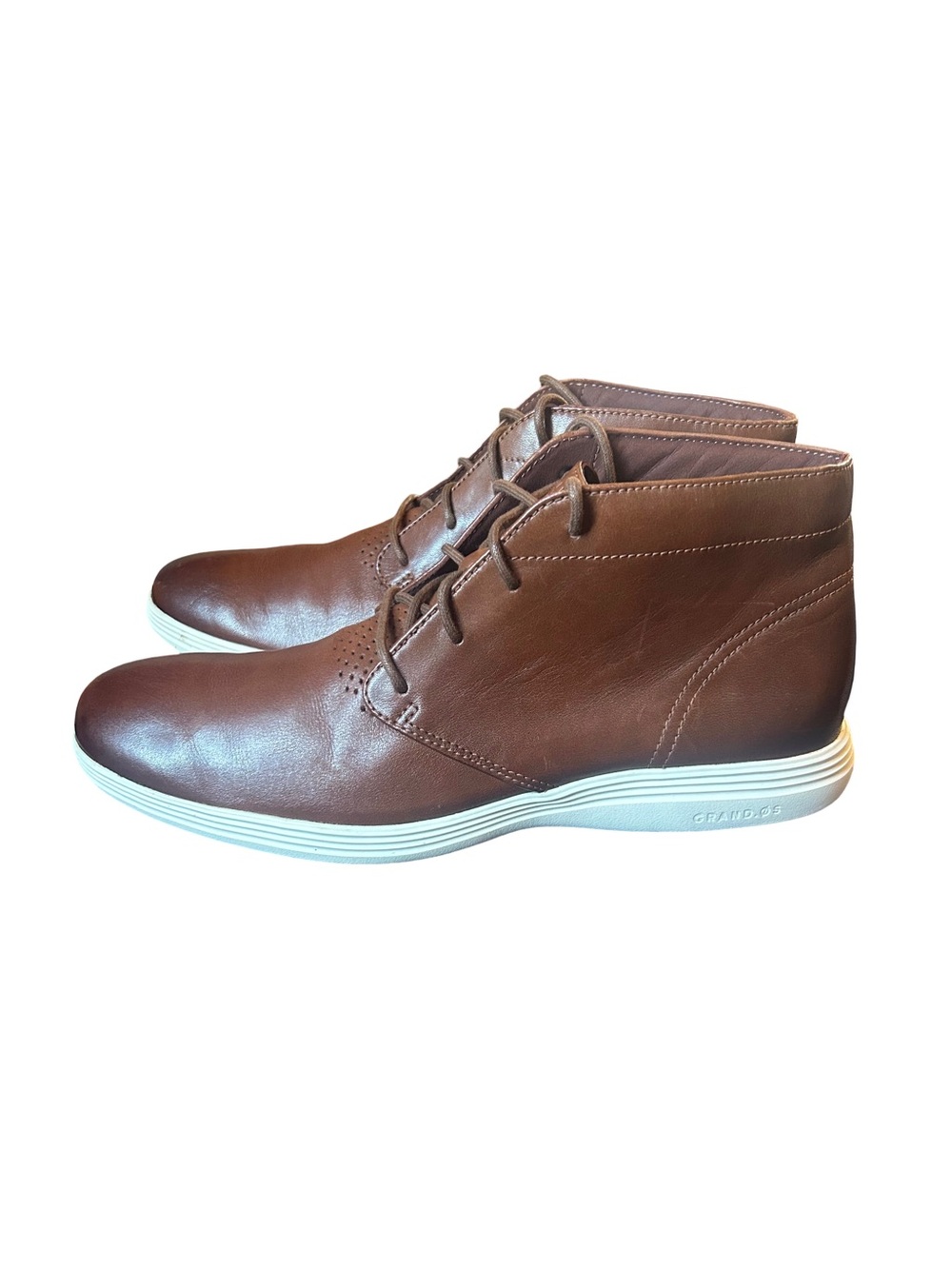 Cole Haan Grand Tour Leather Chukka Boots Size 10